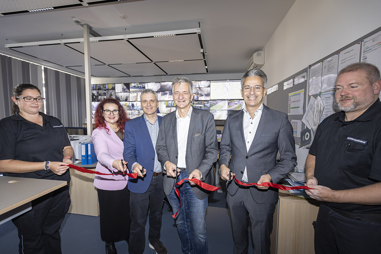 Screencheck Graz Eröffnung des Sicherheitsservice Centers der GPS - Portal Parken Graz